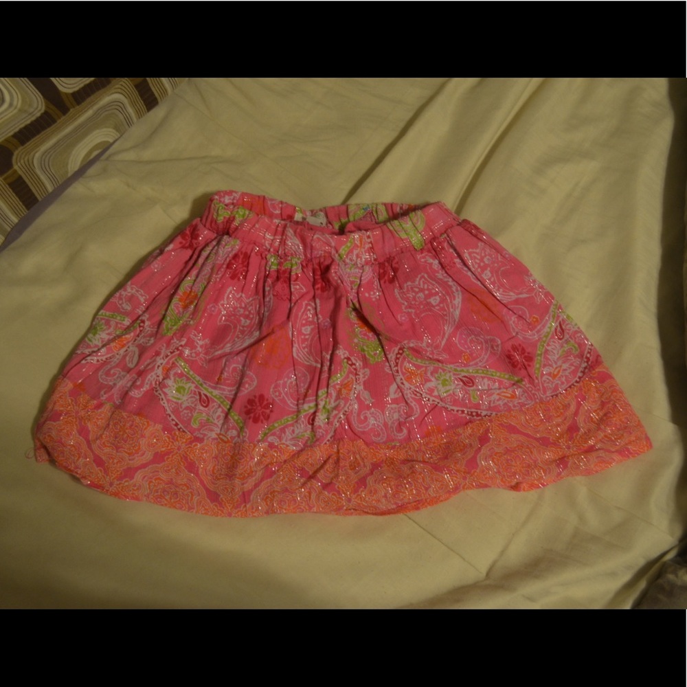 Pink skirt